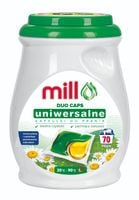kapsułki do prania koloru i białego mill duo professional 70szt