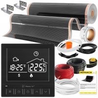 Folia grzewcza MISSION AIR Black Silver PTC 160W-m2 5m² szer100cm+regulator
