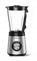 BLENDER KIELICHOWY SZKLANY 1,5L MIKSER 500W 3 PRĘDKOŚCI KRUSZARKA DO LODU