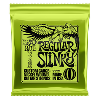 Struny do gitary elektrycznej Ernie Ball 2221 Regular Slinky Nickel 10-46
