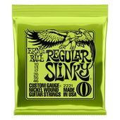 Struny do gitary elektrycznej Ernie Ball 2221 Regular Slinky Nickel 10-46
