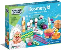 LABORATORIUM KOSMETYKÓW NAUKOWA ZABAWA ZRÓB TO SAM KOSMETYKI DIY CLEMENTONI