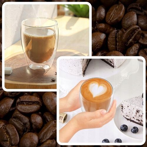 6x SZKLANKI TERMICZNE DO KAWY HERATY DRINKÓW WHISKEY 350ML MROŻONE LODY na Arena.pl