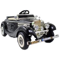 MERCEDES RETRO TYP 540K DLA DZIECKA I DLA RODZICA, MIĘKKIE KOŁA EVA