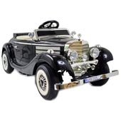 MERCEDES RETRO TYP 540K DLA DZIECKA I DLA RODZICA, MIĘKKIE KOŁA EVA