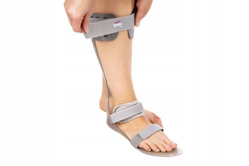 ORTEZA APARAT NA OPADAJĄCĄ STOPĘ stabilzator 24h na Arena.pl
