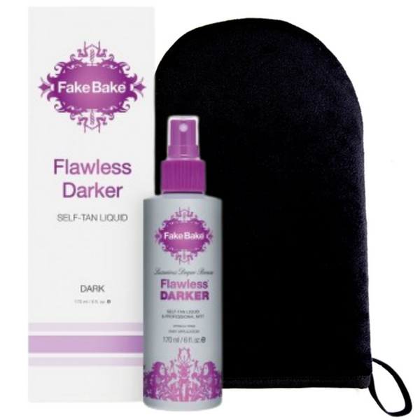 Fake Bake Flawless Darker Samoopalacz +Rękawica 2 szt zdjęcie 1