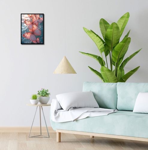 Plakat 30x40cm Świetliste Motyle na Arena.pl