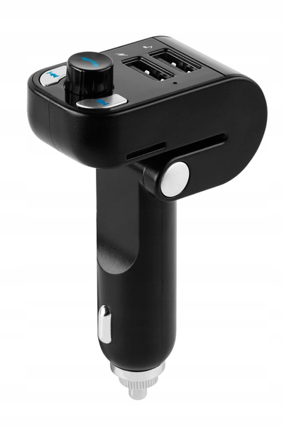 Transmiter Bluetooth Fm 2Xusb Ładowarka Sd Mp3 Led zdjęcie 3