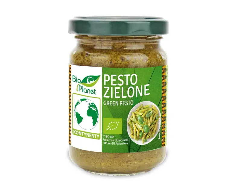 Pesto Zielone BIO 140 g - BIO Planet zdjęcie 1