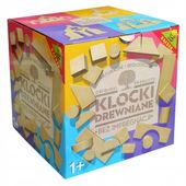 Klocki drewniane - ekologiczne w pudelku 04067