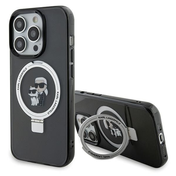 Etui Karl Lagerfeld do iPhone 15 Pro Max, Czarny, MagSafe zdjęcie 1