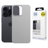 apple iphone 16 pro max - 3mk hardy magsilicone natural titanium