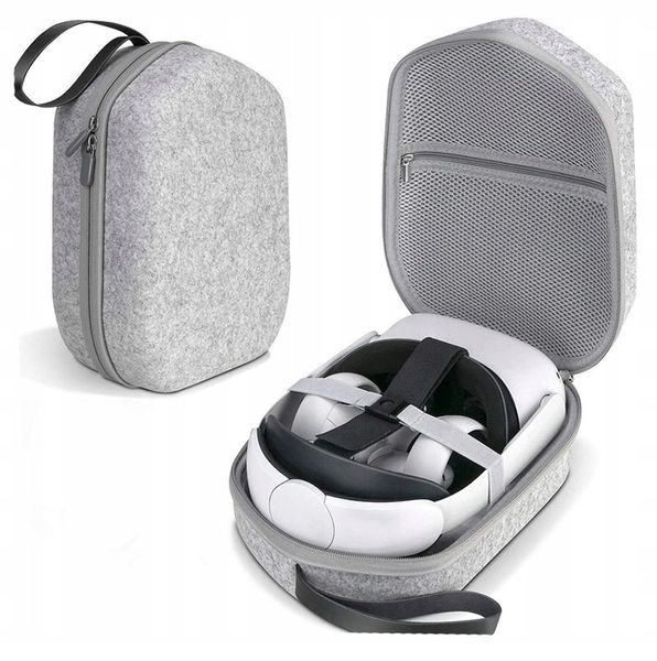 Etui do Meta Oculus Quest 2, wzmacniane, pokrowiec podróżny, case, obudowa zdjęcie 1
