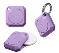 Etui LAUT Huex Gems na AirTag - fioletowe