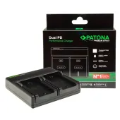 PATONA Premium Ładowarka Dual PD LCD FZ100 USB-C