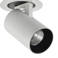 Lampa podtynkowa Luna AZ2828 LED 15W 3000K biała czarna