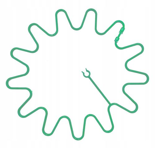 OBEJMA DO ROŚLIN FI 6 ZIELONA 50 SZT. na Arena.pl