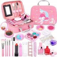 ZESTAW DO MALOWANIA MAKIJAŻU DLA DZIECI KUFEREK SYRENKA MAKEUP BEAUTY SPA