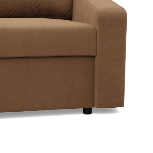 Narożnik uniwersalny, BLOM, Mikrofaza, 231x140x85, cappuccino | TYLETEGOTU na Arena.pl