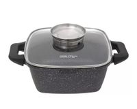 Garnek kwadratowy brytfanna SEREY 22cm 3,8l GREBLON non-stick indukcja