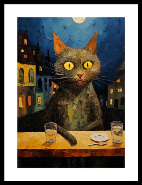 Plakat 25x35cm Nocny Obserwator zdjęcie 3