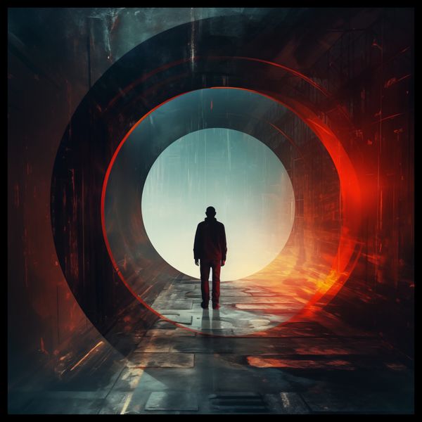 Plakat 80x80cm Portal do Świata zdjęcie 2