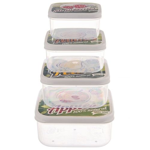 4x Pojemniki na Żywność do Przechowywania Przenoszenia Jedzenia Kuchenne na Arena.pl