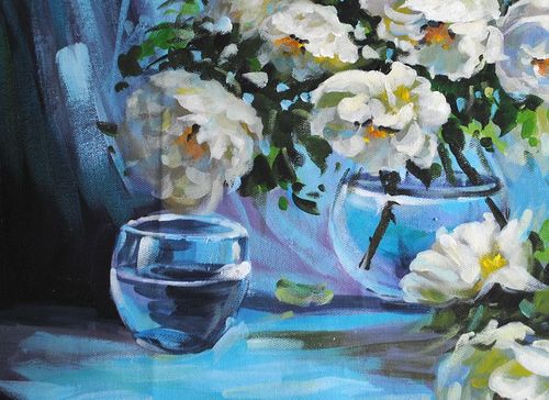 Peonie (50x60cm) na Arena.pl