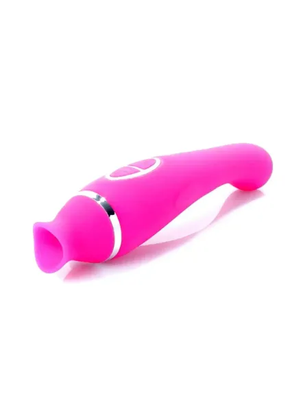Vibrator-HELEN Pink - 12 vibration functions / 8 stimulation functions USB zdjęcie 4