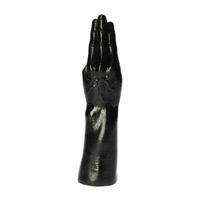 korek analny do fistingu toyz4lovers czarny 28 cm