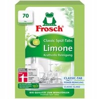 Frosch Limonkowe Tabletki do Zmywarek Classic 70 szt.