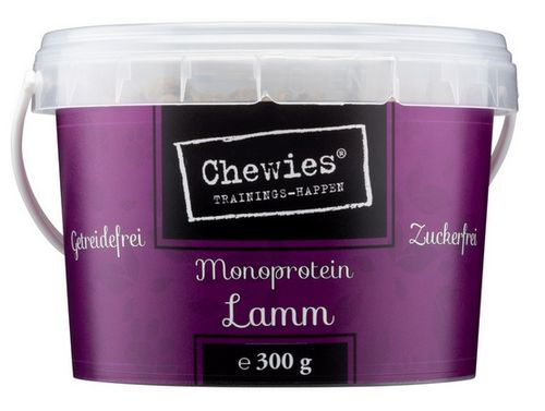 Zdrowe, monoproteinowe przysmaki treningowe dla psa Chewies JAGNIĘCINA 300g na Arena.pl