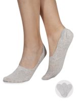 Skarpety stopki dziewczęce skarpetki gładkie szare 3PAK 31-34 YOCLUB