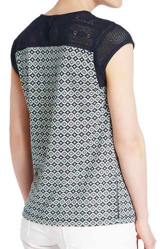 M&amp;S Bluzka Geometryczne Wzory, Koronka - 36 / S na Arena.pl