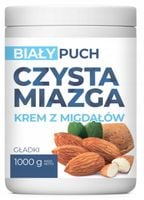 Biały Puch Masło Migdałowe Krem Pasta z Migdałów Almond 1000g Gładkie