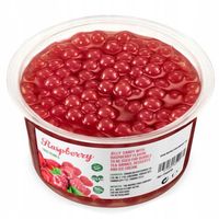 Bubble Tea pękające kulki owocowe kawior molekularny popping boba | Malina