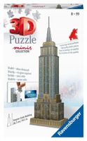 Układanka PUZZLE 3D Zestaw EMPIRE STATE BUILDING Do Układania KREATYWNA