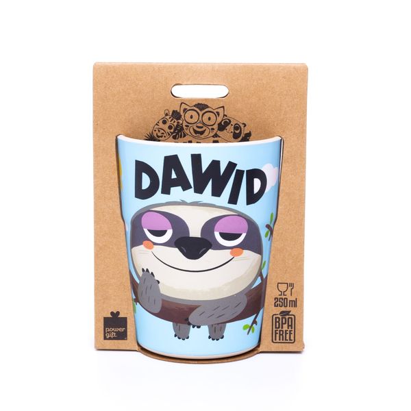 Kubek ZWIERZAKI - Dawid 250ml zdjęcie 3