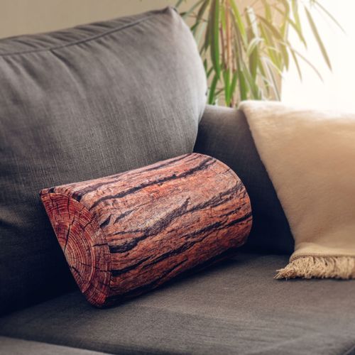 PODUSZKA ANATOMICZNA PÓŁWAŁEK WAŁEK WZÓR 40X21CM na Arena.pl