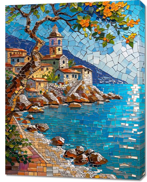 Obraz 70x90cm Mozaikowa Układanka zdjęcie 1