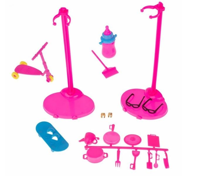 UBRANKA SUKIENKI AKCESORIA DLA LALEK ZESTAW zdjęcie 5