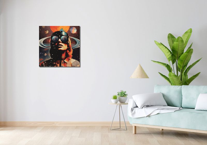 Obraz 60x60cm Kosmiczne Wizje zdjęcie 2
