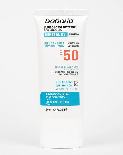 Babaria Sunscreen Fluid Face Cream SPF50 na Arena.pl