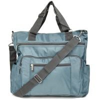 Torba na zakupy mikrofibra lekka pojemna Sanchez - ciemnoszara