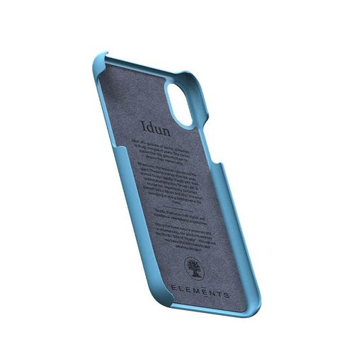 Materiałowe etui do iPhone Xs / X (Petrol) na Arena.pl