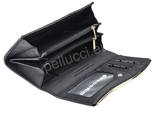 Portfel damski skórzany PELLUCCI ZLF-114 Popiel na Arena.pl