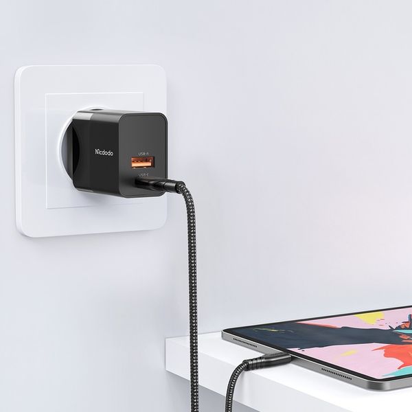 MCDODO ŁADOWARKA USB USB-C 20W + KABEL DO IPHONE zdjęcie 10