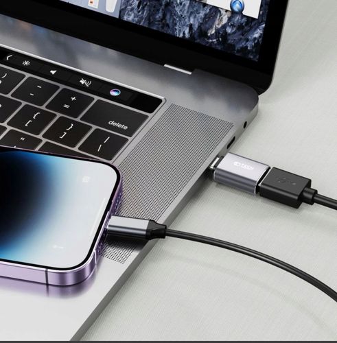 TECH-PROTECT ULTRABOOST ADAPTER TYPE-C TO LIGHTNING GREY na Arena.pl