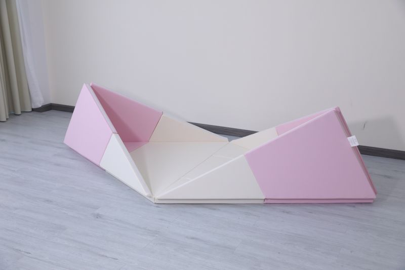 namiot tipi 3w1 - biało-różowy zdjęcie 10